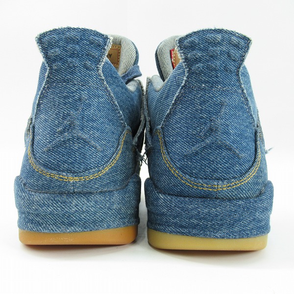 実際に弊社で買取させて頂いたNIKE×LEVI’S/ナイキ×リーバイス AIR JORDAN 4 RETRO NRG/エア ジョーダン 4 レトロ デニム AO2571-401/26の画像 1枚目