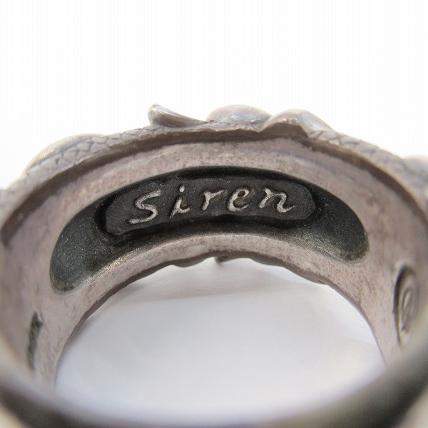実際に弊社で買取させて頂いたBloody Mary/ブラッディマリー ネプチューンリング マーメイドコレクション SIREN/19号の画像 6枚目
