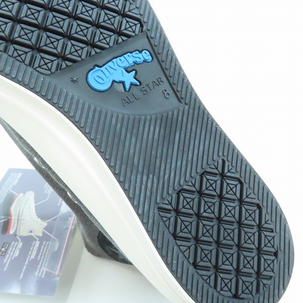 実際に弊社で買取させて頂いた【未使用】CONVERSE×STUSSY/コンバース×ステューシー コラボ ALL STAR 100 HI / ST 1CK919/26.5の画像 6枚目