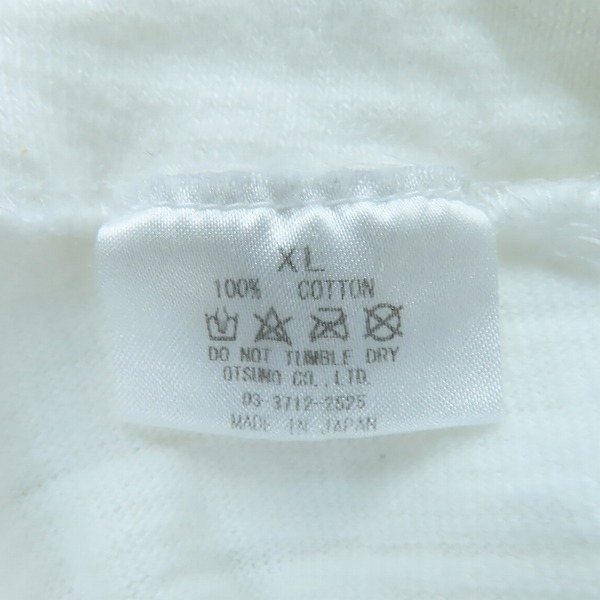 実際に弊社で買取させて頂いたHUMAN MADE×KAWS/ヒューマンメイド×カウズ T-shirt #3 半袖Tシャツ/XLの画像 3枚目