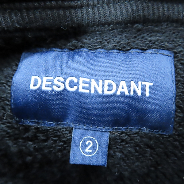 実際に弊社で買取させて頂いたDESCENDANT/ディセンダント ロゴ プルオーバー パーカー 2の画像 2枚目