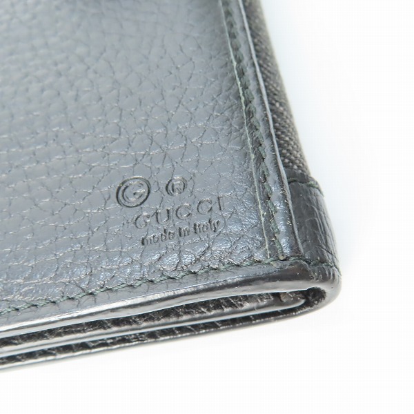 実際に弊社で買取させて頂いたGUCCI/グッチ GG柄 ダブルホック長財布 231839の画像 4枚目