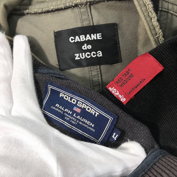実際に弊社で買取させて頂いた【おまとめ】ラルフローレン/リーバイス/カバンドズッカ 等 ポロシャツ/ボタンシャツ/ボタンジャケット 他の画像 1枚目