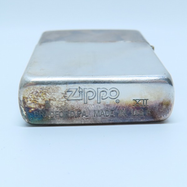 実際に弊社で買取させて頂いたZIPPO/ジッポー HARLEY-DAVIDSON ハーレーダビッドソン  デスクトップホルダー 1996年製の画像 4枚目