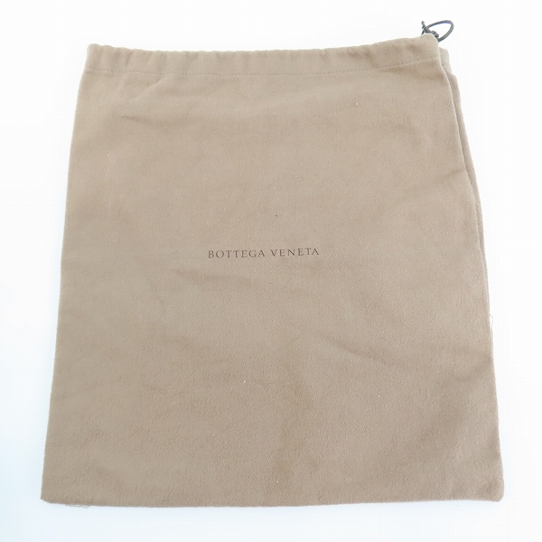 実際に弊社で買取させて頂いたBOTTEGA VENETA/ボッテガ ヴェネタ メッセンジャーバッグ/ショルダーバッグ B06136171Kの画像 9枚目