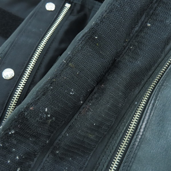 実際に弊社で買取させて頂いたmaster-piece/マスターピース レザー メッセンジャーバッグ 222101の画像 7枚目