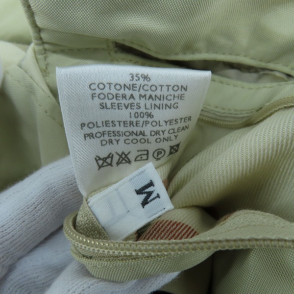 実際に弊社で買取させて頂いたLoroPiana/ロロ・ピアーナ コート ベージュ系 Mの画像 4枚目