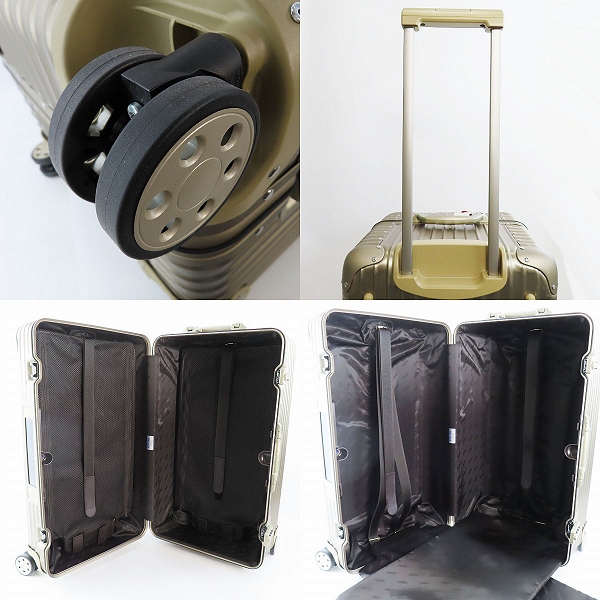実際に弊社で買取させて頂いたRIMOWA/リモワ TOPAS SPORTS e-tag 電子タグ トパーズ 4輪 89L スーツケース 923.75の画像 6枚目