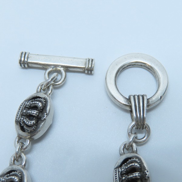 実際に弊社で買取させて頂いたJustin Davis/ジャスティンデイビス MEDIAM QE2 BRACELET ブレスレット SBJ135の画像 4枚目