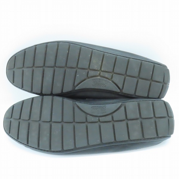 実際に弊社で買取させて頂いたGUCCI/グッチ GG柄 ドライビングシューズ/9の画像 2枚目