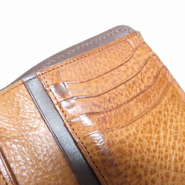 実際に弊社で買取させて頂いた土屋鞄製造所/ツチヤカバン ウルバーノ ジャケットパース 二つ折り 財布/ウォレットの画像 7枚目