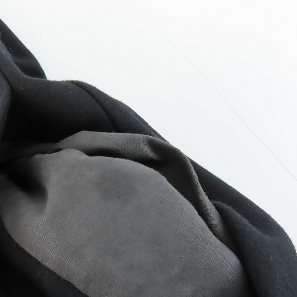 実際に弊社で買取させて頂いたgiuliano Fujiwara/ジュリアーノ フジワラ イタリア製 ウール混ステンカラーロングコート 46の画像 7枚目