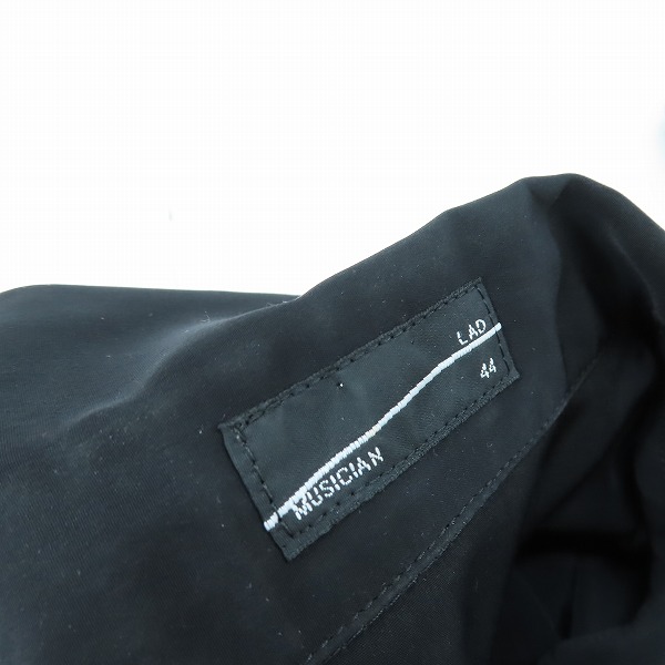 実際に弊社で買取させて頂いたLAD MUSICIAN/ラッドミュージシャン デシンパジャマシャツ 2117-104/44の画像 5枚目