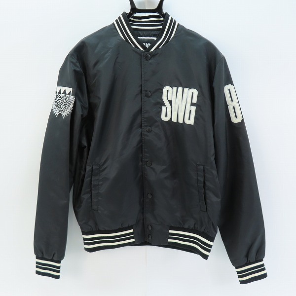 実際に弊社で買取させて頂いたSWAGGER/スワッガー ナイロンスタジャン SWGJKT-390/L