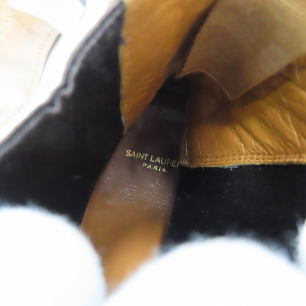 実際に弊社で買取させて頂いたSAINT LAURENT PARIS/サンローラン WYATT CHELSEA BOOT/サイドゴア チェルシーブーツ スウェードレザー 443213/41の画像 5枚目