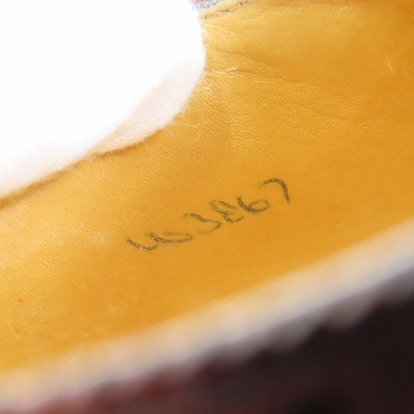 実際に弊社で買取させて頂いたJOHN LOBB/ジョンロブ DARBY/ダービー レースアップシューズ 2466/9Eの画像 6枚目