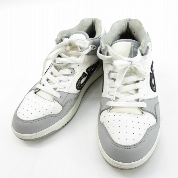 実際に弊社で買取させて頂いたDIOR/ディオール B57 MID TOP CALF DO JACQUARD ミッドトップ スニーカー/41