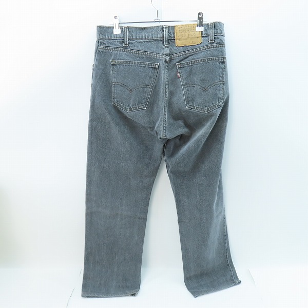 実際に弊社で買取させて頂いたLevis/リーバイス 90s ヴィンテージ  刻印536 ジップフライ ブラックデニムパンツ 40505-0259 W33 L34 の画像 1枚目