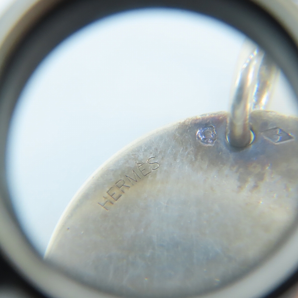 実際に弊社で買取させて頂いたHERMES/エルメス エクスリブリス コイン チャーム/ペンダントトップ の画像 4枚目