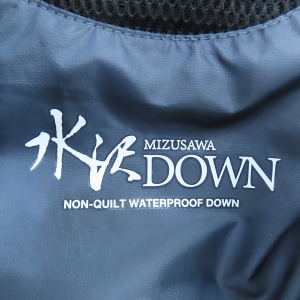 実際に弊社で買取させて頂いたDESCENTE ALLTERRAIN×BEAMS/デサント×ビームス 別注 水沢ダウン ダウンジャケット DX-G1052BM Mの画像 3枚目