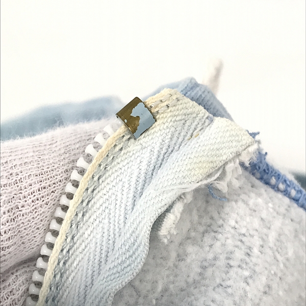 実際に弊社で買取させて頂いたadidas/アディダス ヴィンテージ 70s～80s頃 Production VENTEX ジップアップ パーカー の画像 5枚目