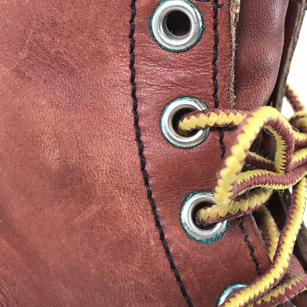 実際に弊社で買取させて頂いたRED WING/レッドウィング アイリッシュセッターモックトゥブーツ 9106/9.5Dの画像 6枚目