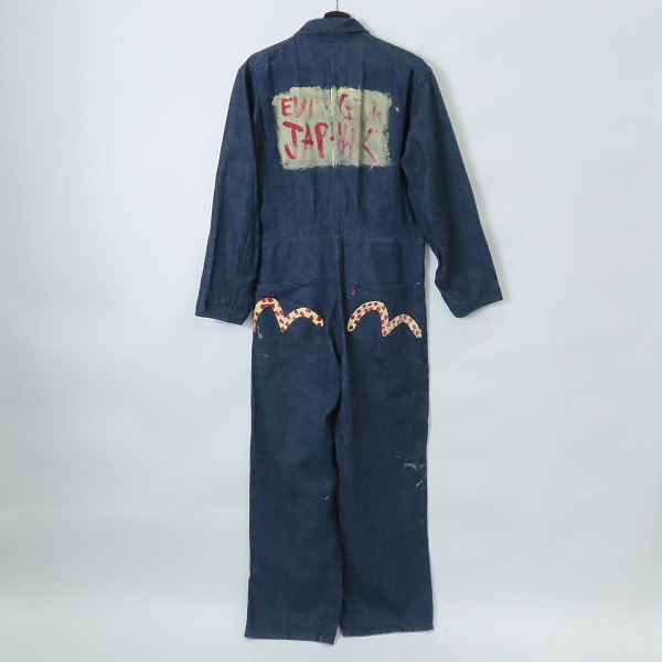 実際に弊社で買取させて頂いたEVIS/エヴィス/エビス 初期 つなぎ/オールインワン/38の画像 1枚目