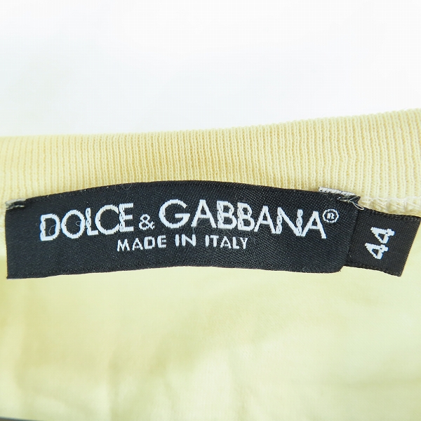 実際に弊社で買取させて頂いたDOLCE&GABBANA/ドルチェ&ガッバーナ/ドルガバ 長袖Tシャツ G8G75T/44の画像 2枚目