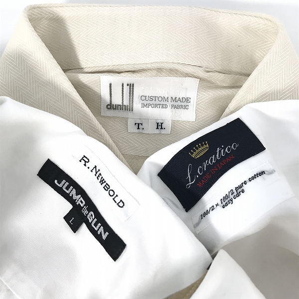 実際に弊社で買取させて頂いた【おまとめ】dunhill/ダンヒル R.NEW BOLD/アールニューボールド L'cratico/エルクラティコ 他 シャツの画像 2枚目