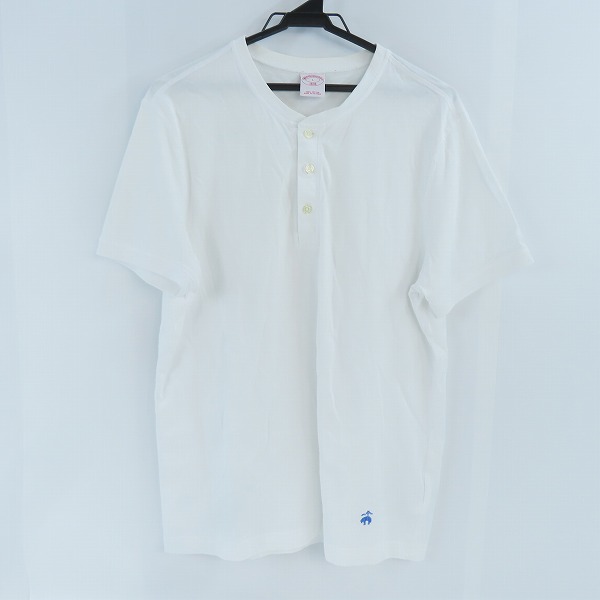 実際に弊社で買取させて頂いたBROOKS BROTHERS/ブルックスブラザーズ ヘンリーネック半袖Tシャツ/L