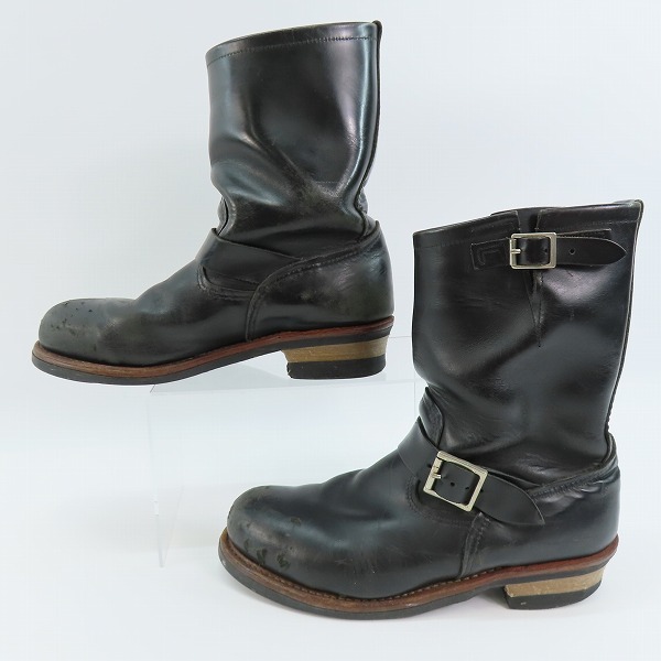 実際に弊社で買取させて頂いたRED WING/レッドウィング 11" ENGINEER/11インチ レザーエンジニアブーツ 2268/10Dの画像 3枚目