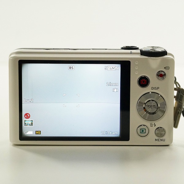 実際に弊社で買取させて頂いたCASIO/カシオ EX-ZR400 EXILIM HS エクシリム コンパクトデジタルカメラ 簡易動作確認済みの画像 6枚目