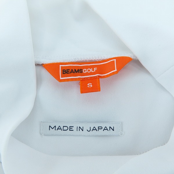 実際に弊社で買取させて頂いたBEAMS GOLF/ビームスゴルフ スムース モックネック シャツ 82-03-0051-444/Sの画像 2枚目