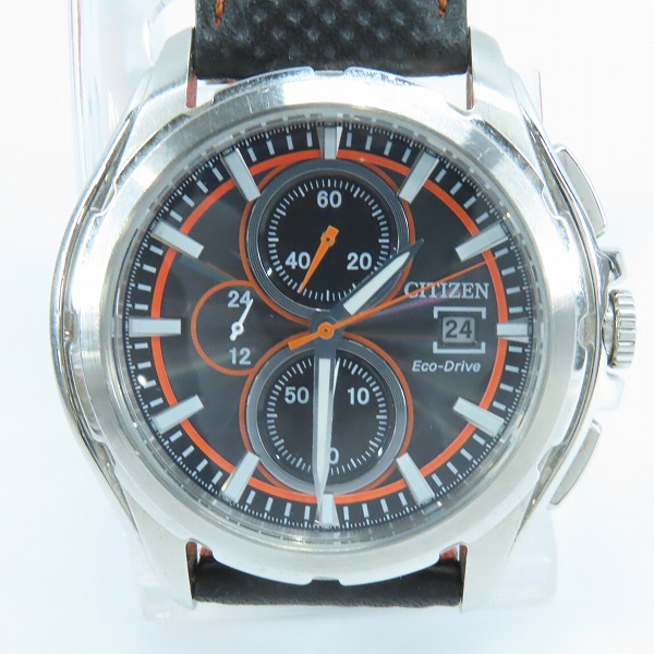 実際に弊社で買取させて頂いたCITIZEN/シチズン エコドライブ クロノグラフ 腕時計 CA0270-08E