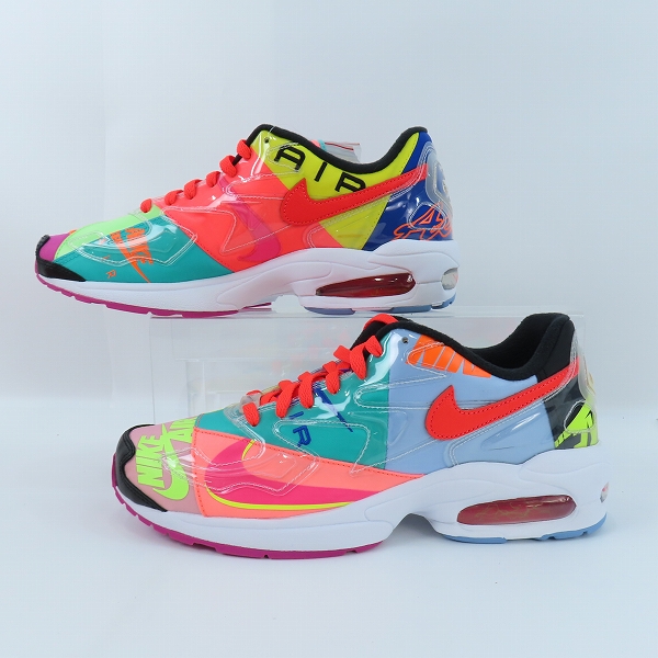 実際に弊社で買取させて頂いた【未使用】NIKE×atmos/ナイキ×アトモス AIR MAX2 LIGHT QS/エアマックス2 ライト BV7406-001/28.0の画像 3枚目