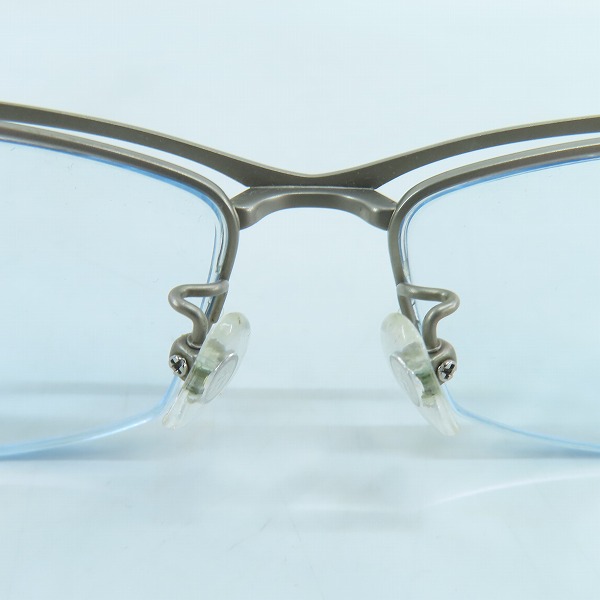 実際に弊社で買取させて頂いたSAMURAI SHO/サムライ翔  TITANIUM/チタン 度入り メガネフレーム/アイウェア SS-T12 #1の画像 3枚目