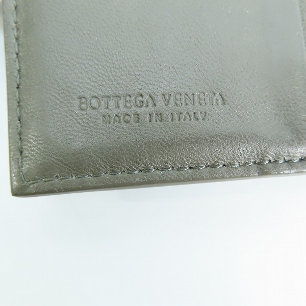 実際に弊社で買取させて頂いたBOTTEGA VENETA/ボッテガヴェネタ イントレチャート ラウンドジップコインケース付き コンパクト財布 の画像 5枚目