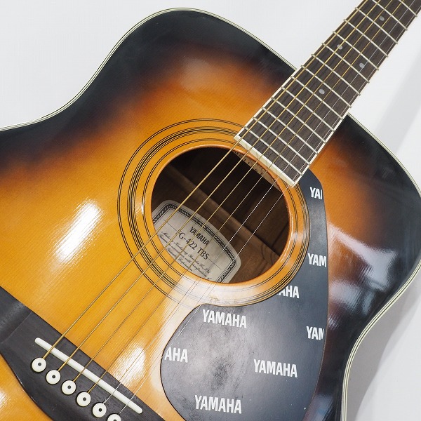実際に弊社で買取させて頂いた★【難有り】YAMAHA/ヤマハ FG-422 TBS アコースティックギター/アコギの画像 5枚目