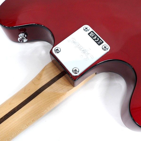 実際に弊社で買取させて頂いた★【美品】Squier by Fender/スクワイヤー Affinity STARCASTER/スターキャスター セミアコ エレキギター ケース付の画像 8枚目