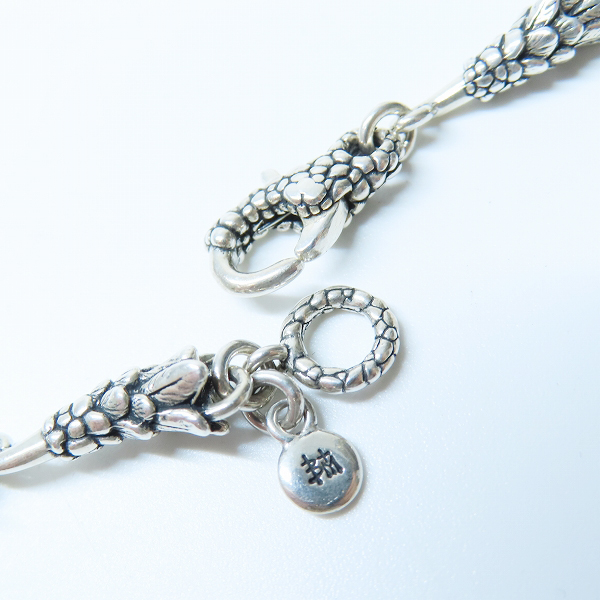 実際に弊社で買取させて頂いた【ギャラ付き】Bloody Mary/ブラッディマリー ROCK BIRD CHAIN/ロックバードチェーン 50cmの画像 2枚目