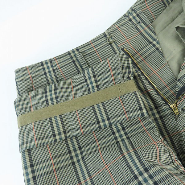 実際に弊社で買取させて頂いたkolor/カラー ストレートパンツ マルチカラー/チェック 20SCM-P24114/2の画像 2枚目