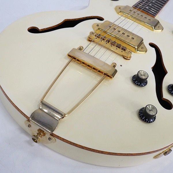 実際に弊社で買取させて頂いた★Epiphone/エピフォン WILDKAT/ワイルドキャット セミアコ エレキギター ソフトケース付の画像 7枚目