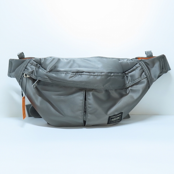 実際に弊社で買取させて頂いた(2)PORTER/ポーター TANKER WAIST BAG (S) タンカー ウエストバッグ S シルバーグレー/622-06629