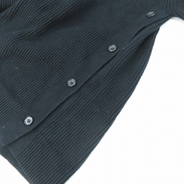 実際に弊社で買取させて頂いたHARE/ハレ セーター ボタンデザイン ブラック HA020025MW/Fの画像 3枚目
