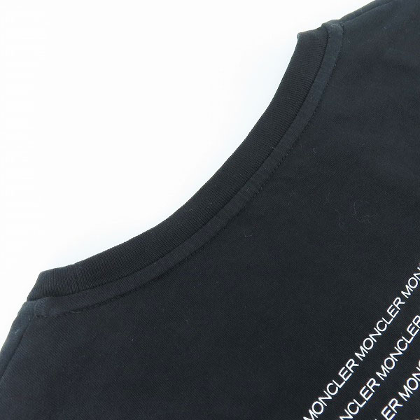 実際に弊社で買取させて頂いた【JPタグ】MONCLER/モンクレール MAGLIA T-SHIRT ロゴ プリント Tシャツ/カットソー F20918C77910 829H8/XLの画像 7枚目