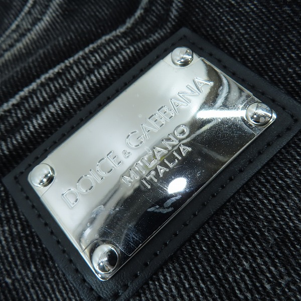 実際に弊社で買取させて頂いたDOLCE&GABBANA/ドルチェ&ガッバーナ DG グラフィティ デニムパンツ/ジーンズ GY07LD/G8GV8/44の画像 8枚目
