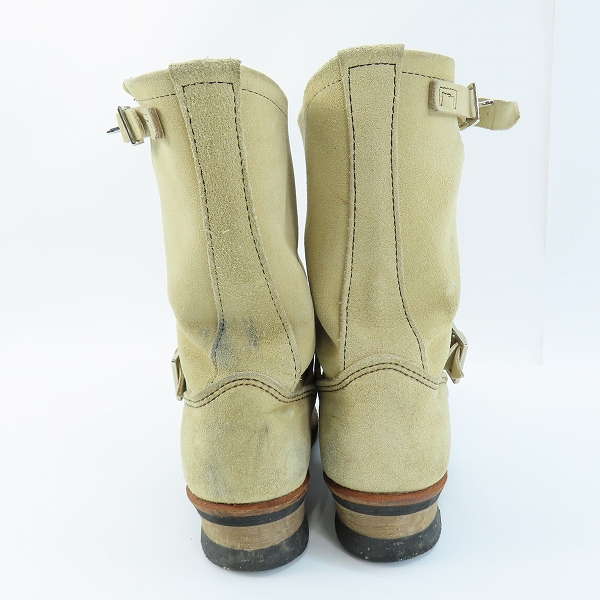 実際に弊社で買取させて頂いたRED WING/レッドウィング ENGINEER BOOTS/エンジニアブーツ スエード 8268/8.5Dの画像 1枚目