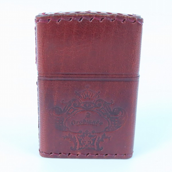 実際に弊社で買取させて頂いたZIPPO/ジッポー Orobianco/オロビアンコ 革巻き/レザー/2023年製