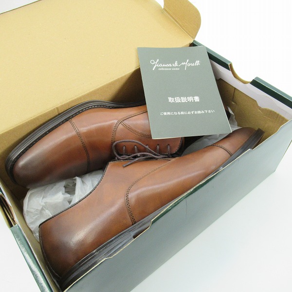 実際に弊社で買取させて頂いたGIANCARLO MORELLI/ジャンカルロ・モレリ ビジネスシューズ GM01240/42の画像 7枚目