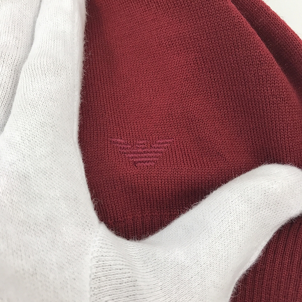 実際に弊社で買取させて頂いた【未使用】EMPORIO ARMANI/エンポリオアルマーニ/セーター/無地/S1M64M S167M/52の画像 6枚目
